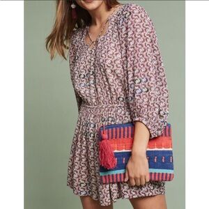 A n t h r o p o l o g i e • Holding Horses floral romper